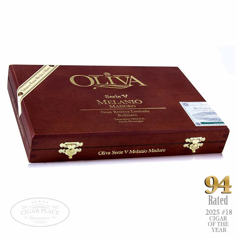 Image of Oliva Serie V Melanio Maduro Robusto - 2025 #18 Cigar of the Year