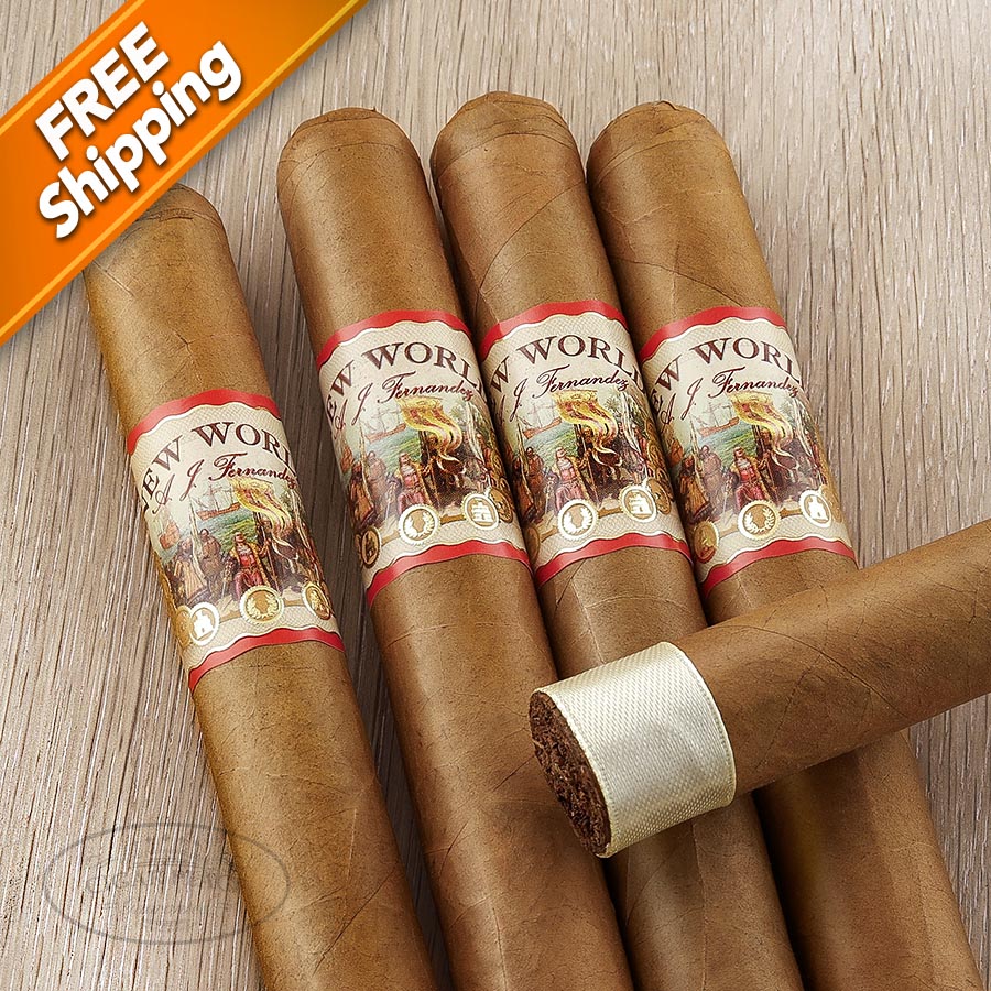 Image of New World Connecticut Toro Pack of 5 Cigars