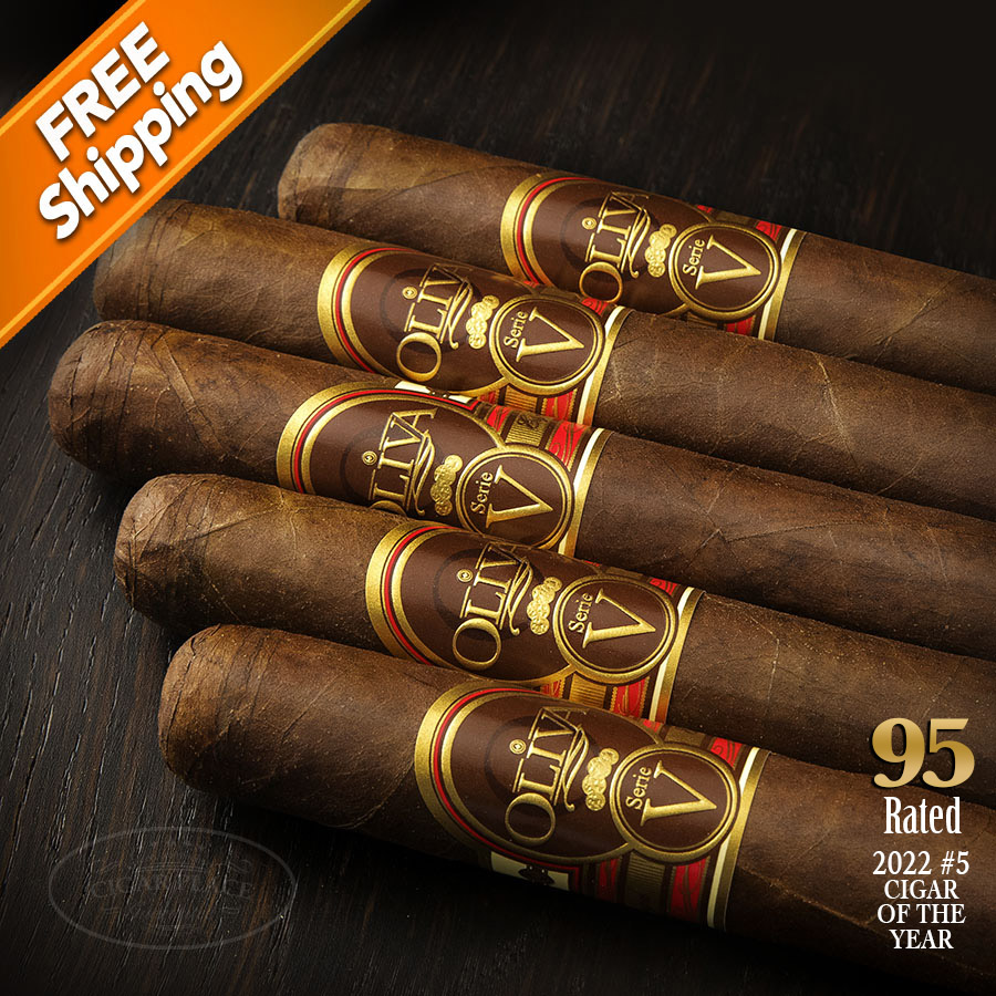 Image of Oliva Serie V Churchill Extra Pack of 5 Cigars - 2022 #5 Cigar Of The Year
