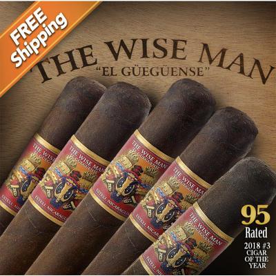 The Wise Man Maduro Robusto - 2018 #3 Cigar of the Year