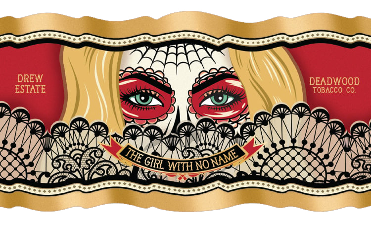 The Girl With No Name deadwood cigar logo