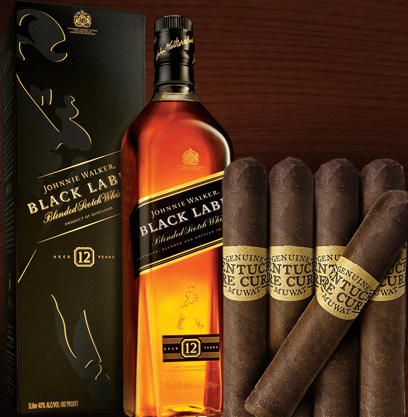 Pairing Johnnie Walker Scotch Whiskies with Cigars